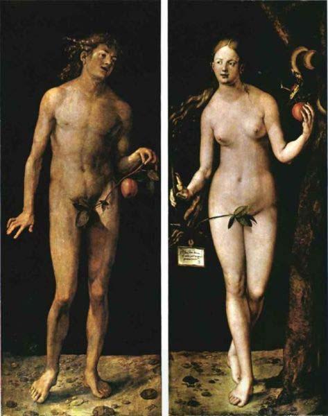 Albrecht Durer Adam and Eve